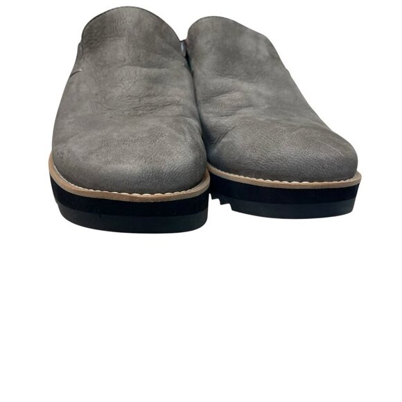 Eileen Fisher Loti Leather Clog Shoes Mules Slip On Wedge Women’s Size 6 - Picture 7 of 8